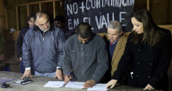 Comunidades de Salamanca establecen acuerdo con Minera Los Pelambres