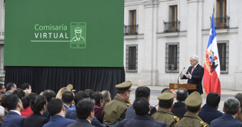 Presidente Piñera presenta Comisaría Virtual