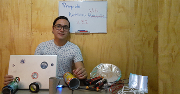 Región de Antofagasta: Docente de Toconao busca construir Antenas de captación Wifi con materiales reciclados