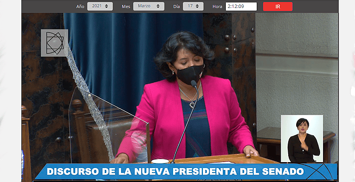 Yasna Provoste Campillay Asume Presidencia Del Senado Poder Y Liderazgo