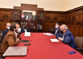 Ministro Carlos Montes se reúne con alcaldes de Valparaíso y Viña del Mar