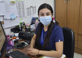 Valentina Cabello, enfermera: “De nuestro cuidado depende la salud de los demás”