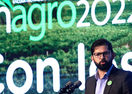 Presidente Gabriel Boric participa en el Encuentro Nacional del Agro 2022
