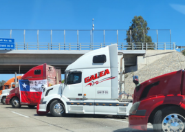 Paro de camioneros pone en jaque el transporte de 25 mil toneladas de cereza