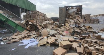 Plan de economía circular en División El Teniente da valor a más de 5 toneladas de cartones reciclados