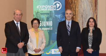 Ministra de Minería, embajador de Brasil y AIA lanzan Exponor 2024